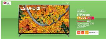 Jumbo Smart tv led uhd 4k 70" oferta