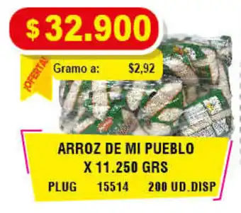 Mercar Arroz de mi Pueblo 11.250g oferta
