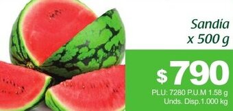 Belalcazar Sandía 500g oferta