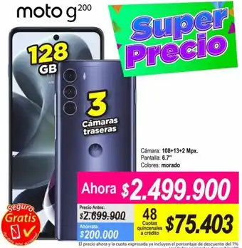 Alkomprar Moto g 200 128GB oferta