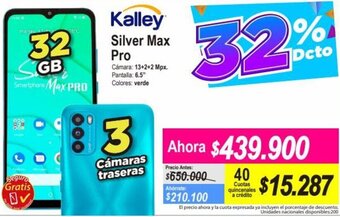 Alkomprar Kalley Silver Max Pro oferta