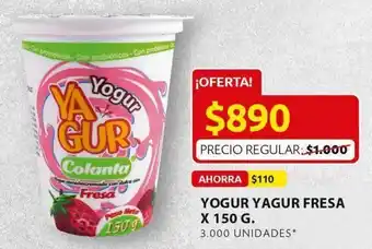 Ara Yogurt yagur fresa 150g oferta