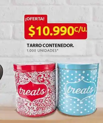 Ara Tarro contenedor oferta
