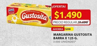 Ara Margarina gustosita barra 125g oferta