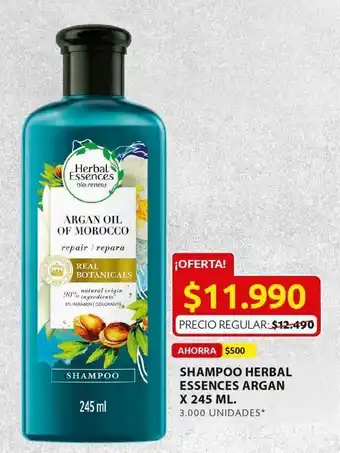 Ara Shampoo herbal essences argan 245ml oferta