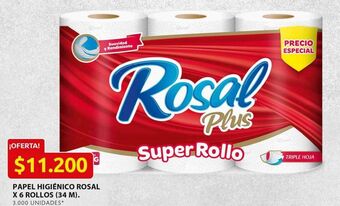 Ara Papel higiénico rosal plus oferta