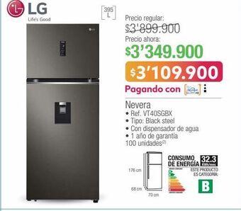 Jumbo Nevera lg oferta