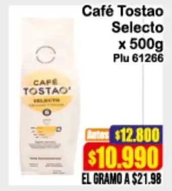 Café Tostao Selecto 500g