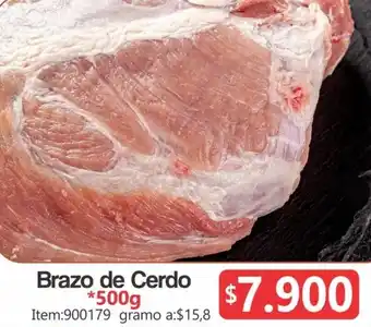 Autoservicio El Jardín Brazo de Cerdo 500g oferta