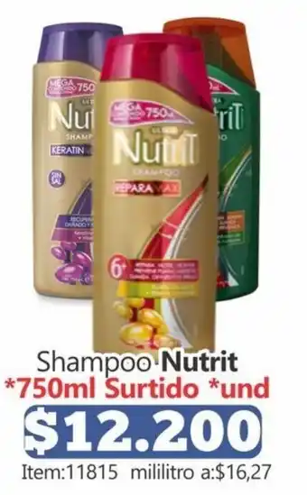 Shampoo Nutrit 750ml