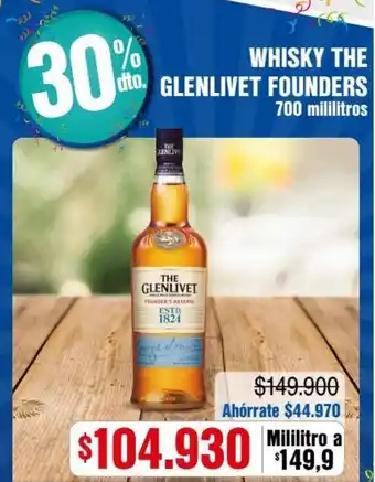 Alkosto Whisky The Glenlivet Founders 700ml oferta