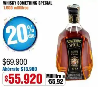 Whisky Something Special 1.000ml