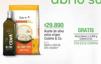 Jumbo Aceite de oliva virgen extra cuisine & co x 1l oferta