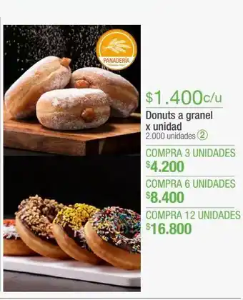 Jumbo Donuts a granel x unidad oferta
