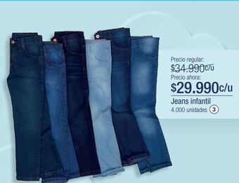 Jumbo Jeans infantil oferta