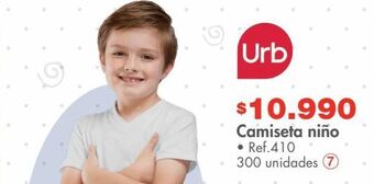 Metro Camiseta niño oferta