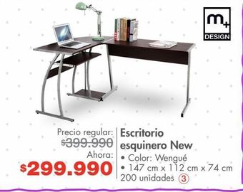 Metro Escritorio esquinero new oferta