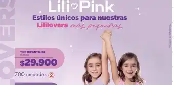 Metro Top infantil x2 oferta