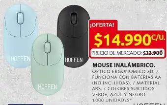 Ara Mouse inalámbrico hoffen oferta