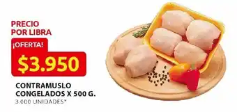 Ara Contramuslo de pollo x 500g oferta
