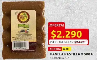 Ara Panela pastilla x 500g oferta