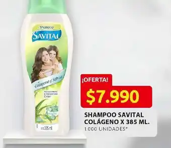 Ara Shampoo savital colageno 385ml oferta