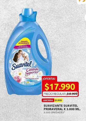 Ara Suavizante suavitel primaveral x 3000ml oferta