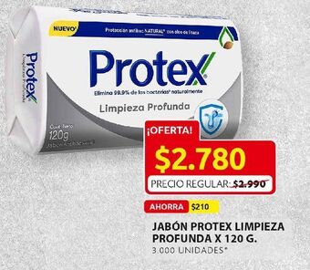 Ara Jabón protex limpieza profunda 120g oferta
