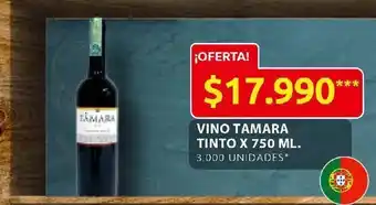 Ara Vino tamara tinto 750ml oferta