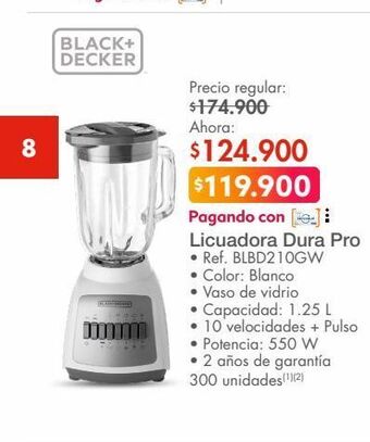 Metro Licuadora dura pro oferta