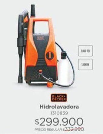 Easy Black+Decker Hidrolavadora oferta