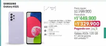 Jumbo Samsung galaxy a52s 128 gb oferta