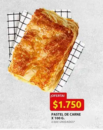Ara Pastel de carne x 100 g oferta