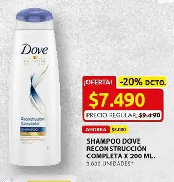 Ara Shampoo dove x 200 ml oferta