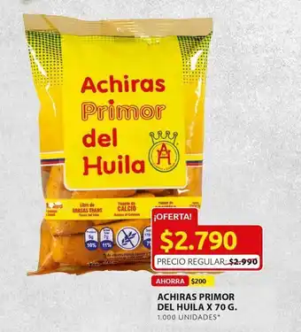 Ara Achiras primor del huila oferta