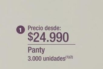 Jumbo Panty oferta