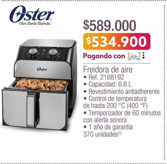 Jumbo Freidora de aire oferta