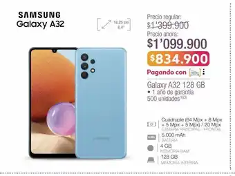 Jumbo Galaxy a32 128 gb oferta