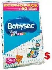 Belalcazar Pañal Babysec Ultra Etapa 4 40 und oferta