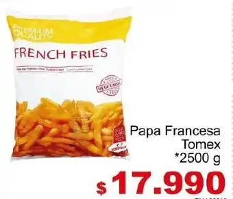 Belalcazar Papa Francesa Tomex 2500g oferta