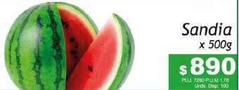 Belalcazar Sandia 500g oferta
