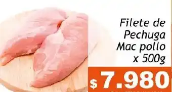 Filete de Pechuga Mac Pollo 500g