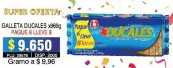 Surtifamiliar Galleta Ducales 969g oferta
