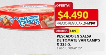Ara Pescado en salsa de tomate van camps 225g oferta