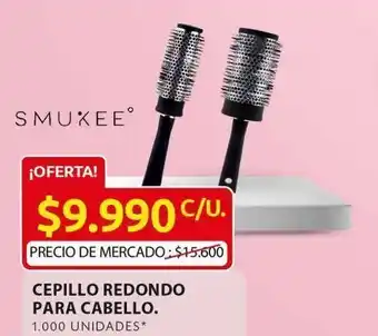 Ara Cepillo redondo para cabello smukee oferta