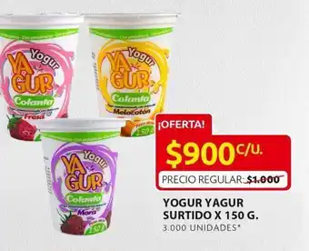 Ara Yogurt yagur surtido x 150g oferta