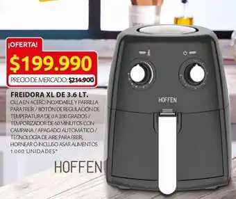 Ara Freidora xl de 3,6l hoffen oferta