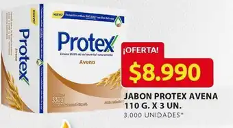 Ara Jabón protex avena 110g x 3un oferta