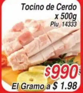 La Gran Colombia Tocino de Cerdo x 500g oferta