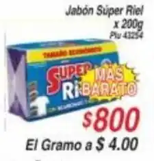 La Gran Colombia Jabon Super Riel x 200g oferta